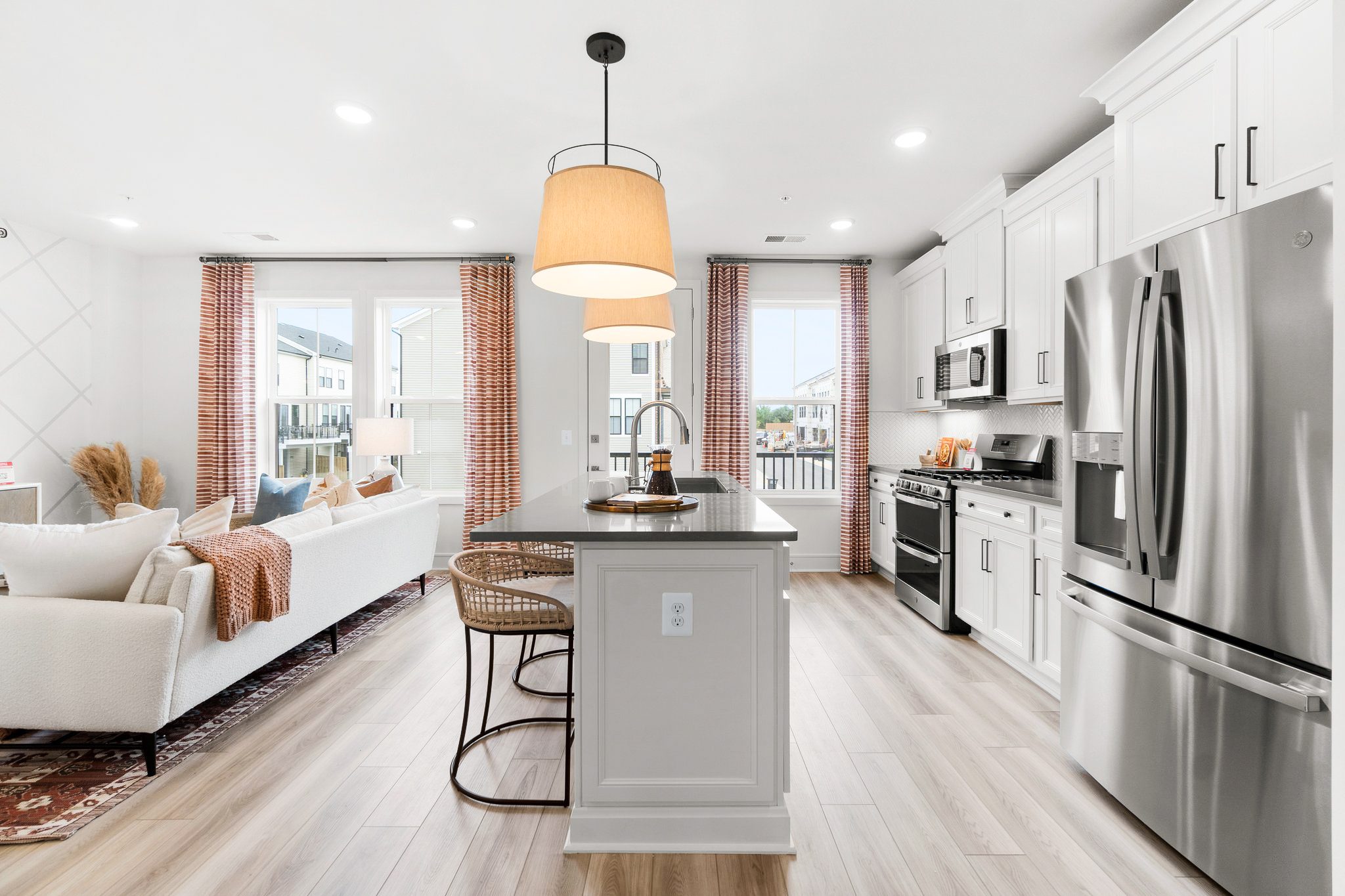 Cameron 24-R1-RT - Homesite 90, Townhome-style Condominium with Rooftop Terrace, Demott & Silver, Located in Broadlands, VA