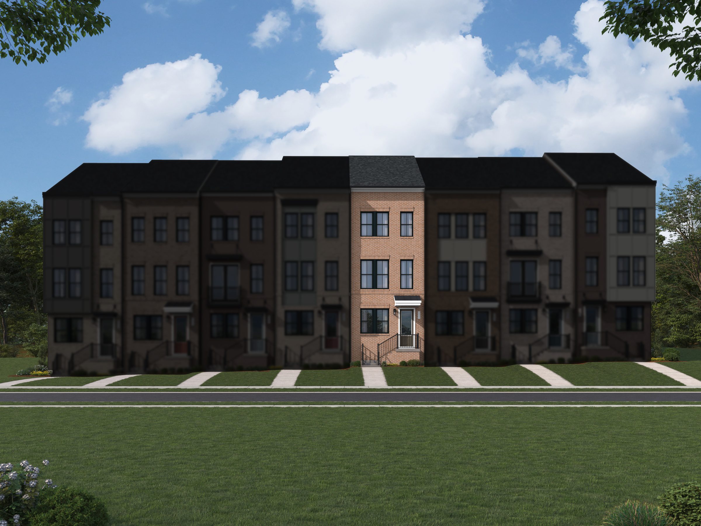 Tatum 16-R1 - Homesite 129, Townhome, Arpina Valley, Located in Herndon, Virginia