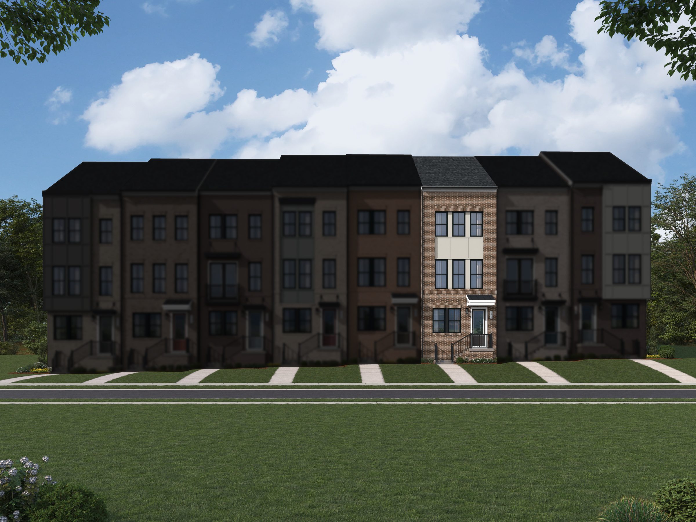 Tatum 16-R1 - Homesite 130, Townhome, Arpina Valley, Located in Herndon, Virginia