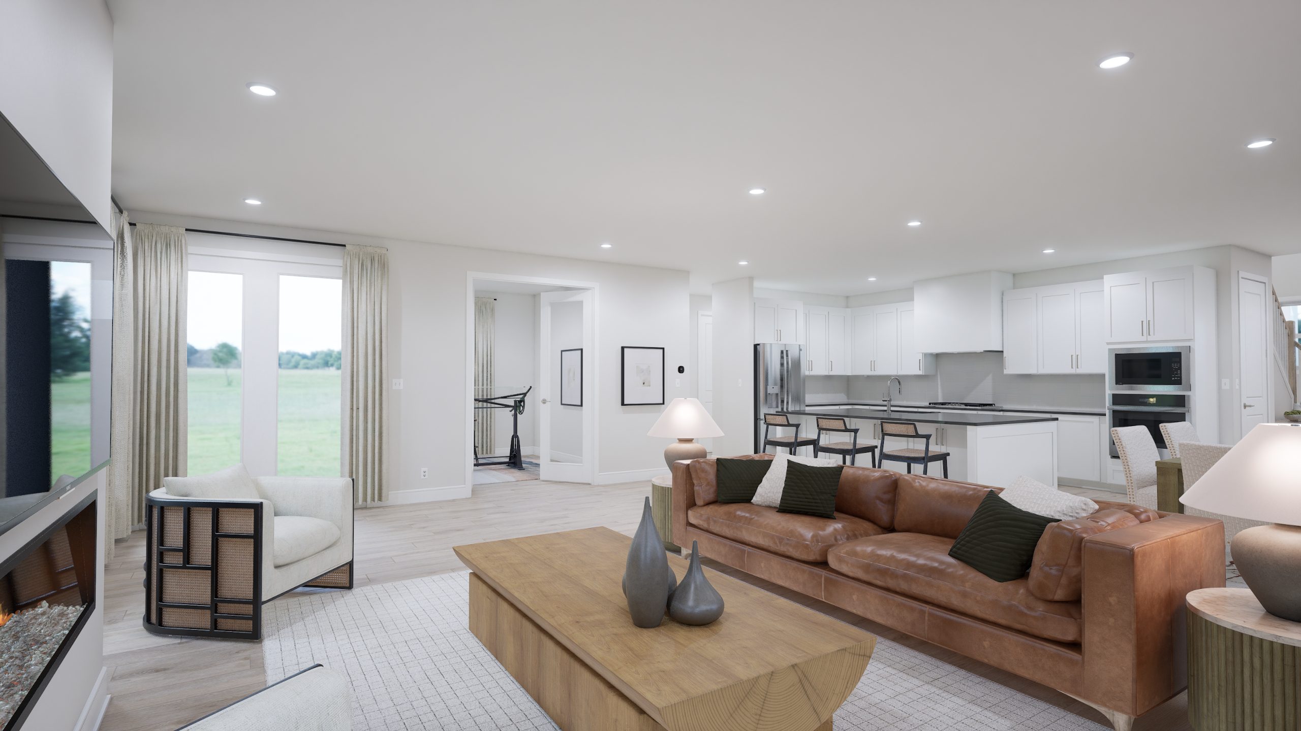 Stone 36-F2 - Homesite 3496, Single Family Home, West Park IV, Located in Brambleton, VA