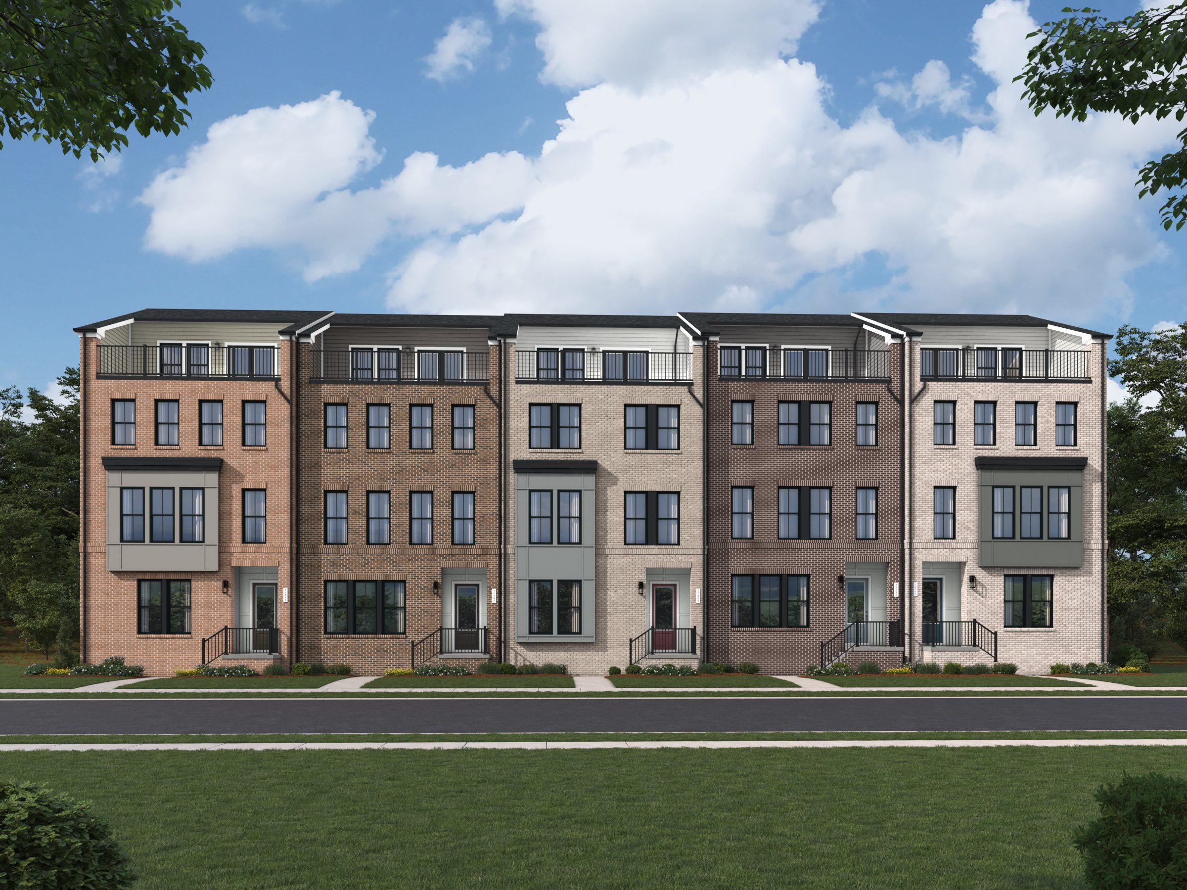 Trace 24-R2-RT Homesites 105-109, Townhome, Arpina Valley, Located in Herndon, Virginia
