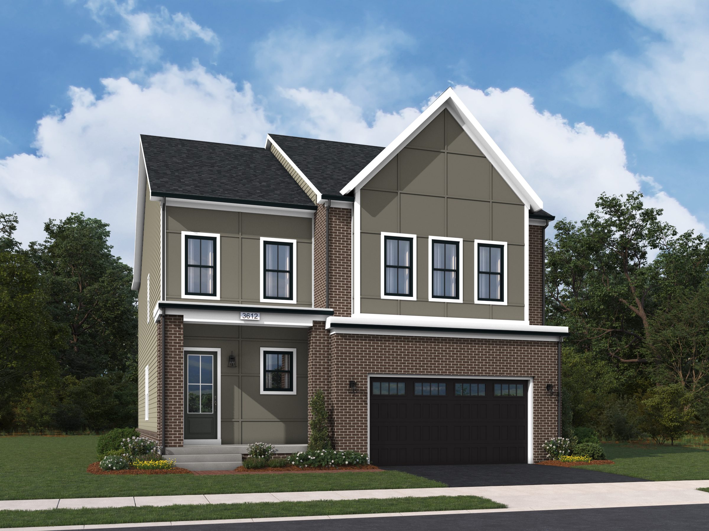 Stone 36-F2 - Homesite 3498, Single Family Home, West Park IV, Located in Brambleton, VA