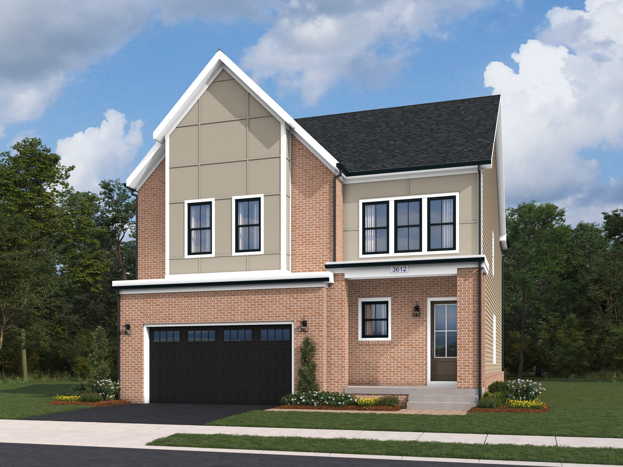 Stone 36-F2 - Homesite 3513, Single Family Home, West Park IV, Located in Brambleton, VA