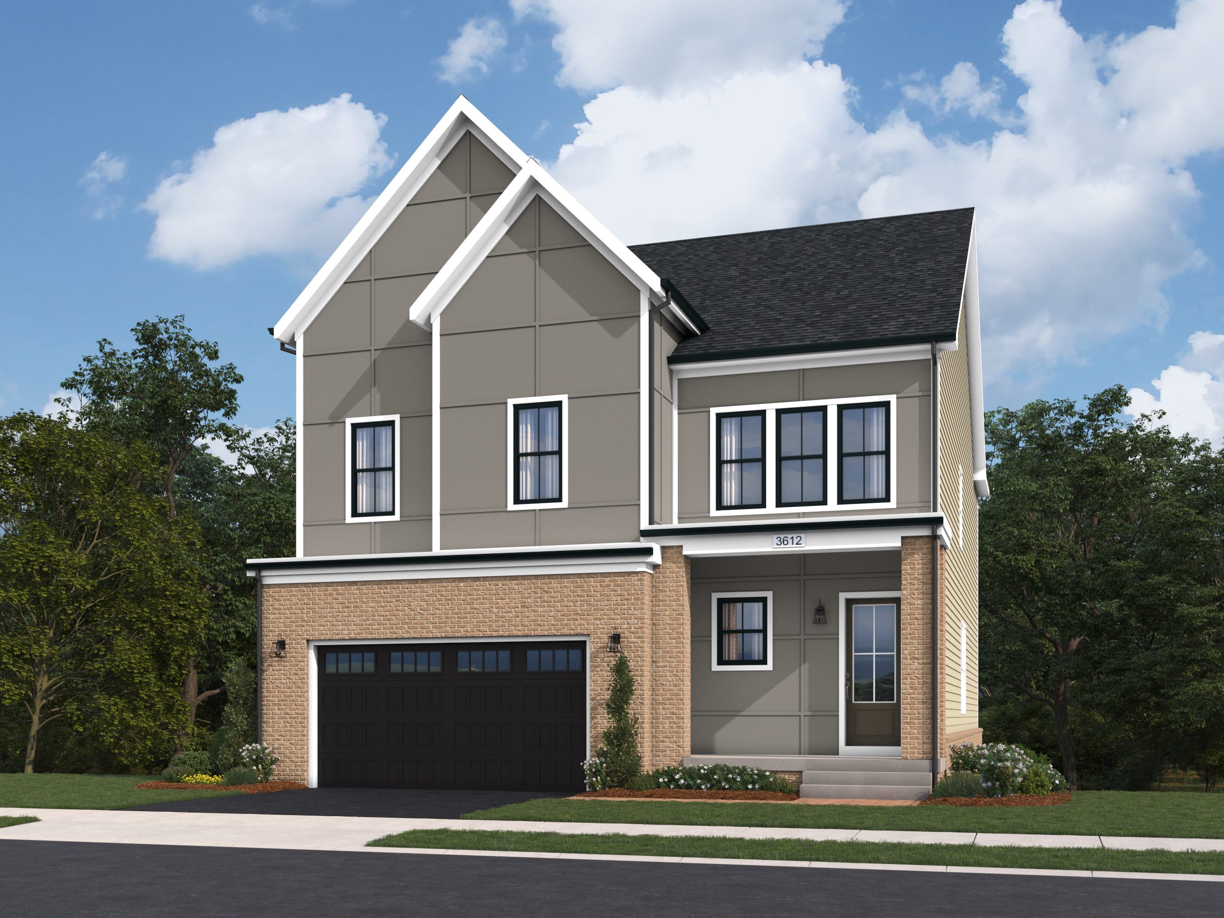 Stone 36-F2 - Homesite 3525, Single Family Home, West Park IV, Located in Brambleton, VA