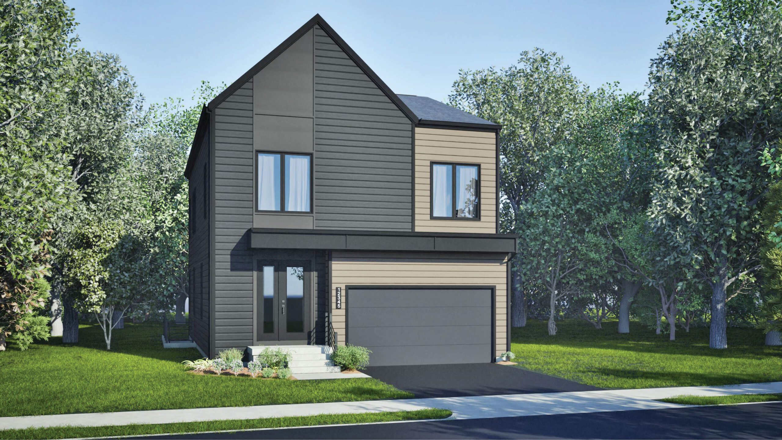 Sondra 31-F2, Single Family Home, P2 at South 620, Located in Aldie, VA