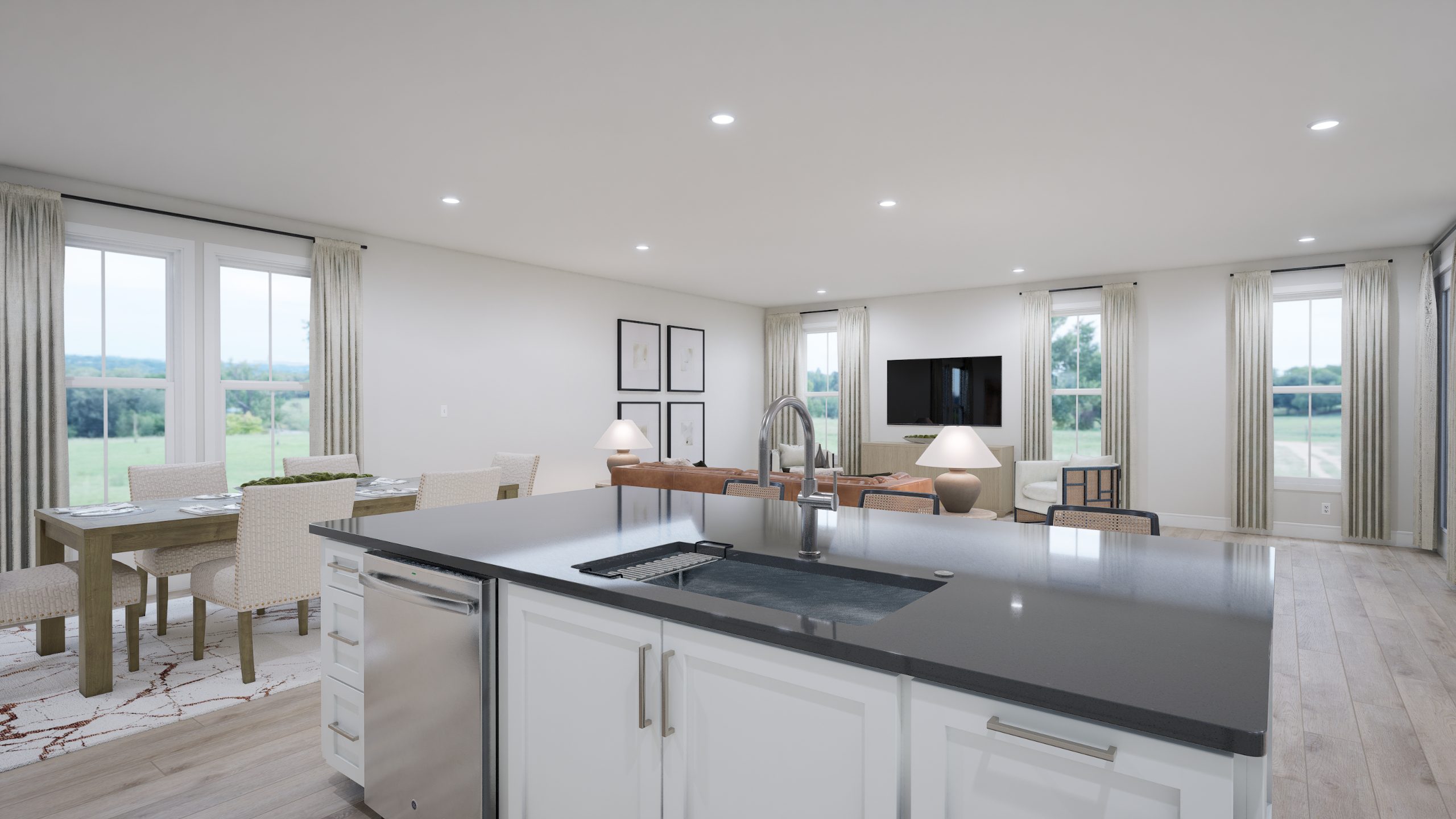 Stone 36-F2 - Homesite 3520, Single Family Home, West Park IV, Located in Brambleton, VA