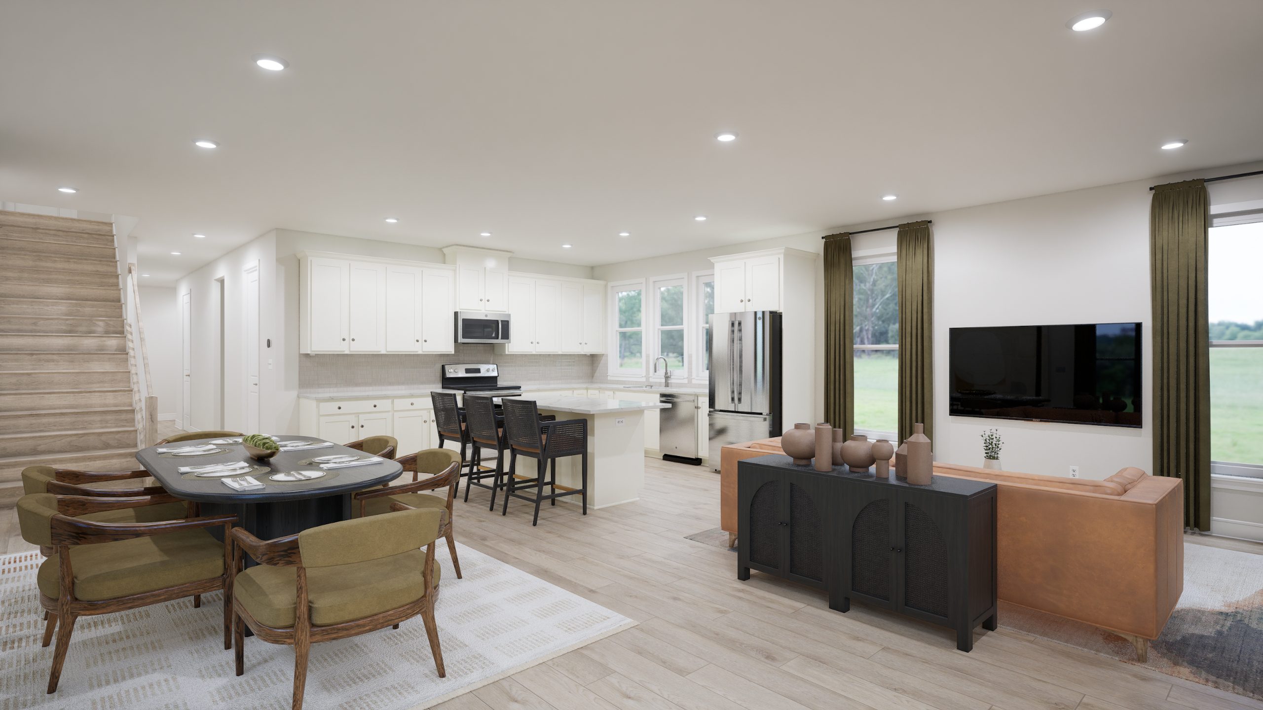 Sutton 37-F2 - Homesite 87, Single Family Home, Heritage at Marshall, Located in Marshall, VA