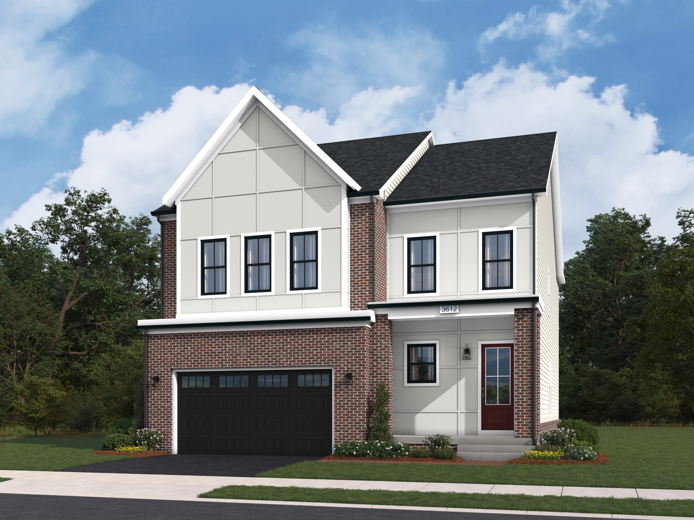 Stone 36-F2 - Homesite 3520, Single Family Home, West Park IV, Located in Brambleton, VA