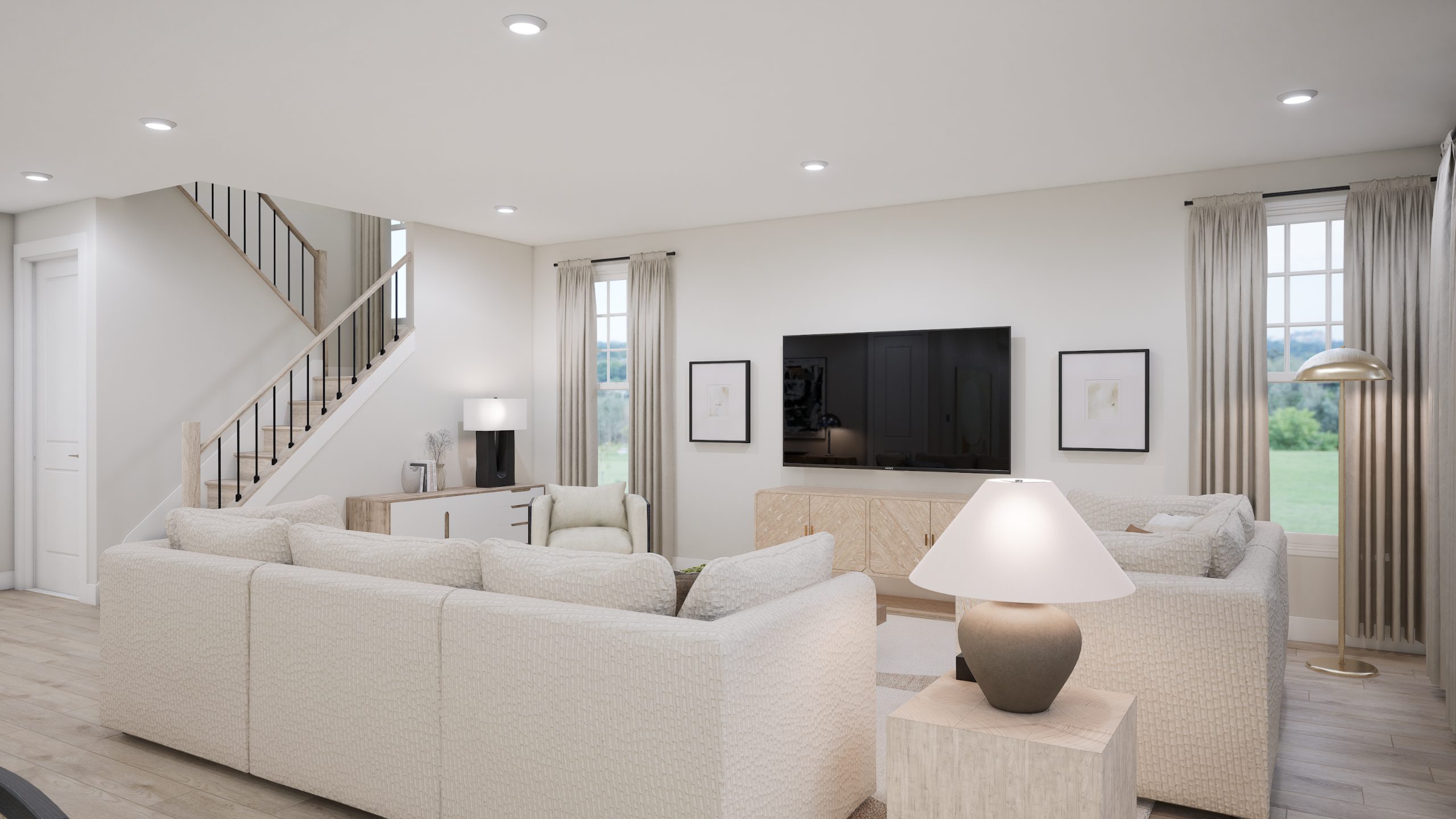 Stella 55-F2 - Homesite 95, Single Family Home, Heritage at Marshall, Located in Marshall, VA