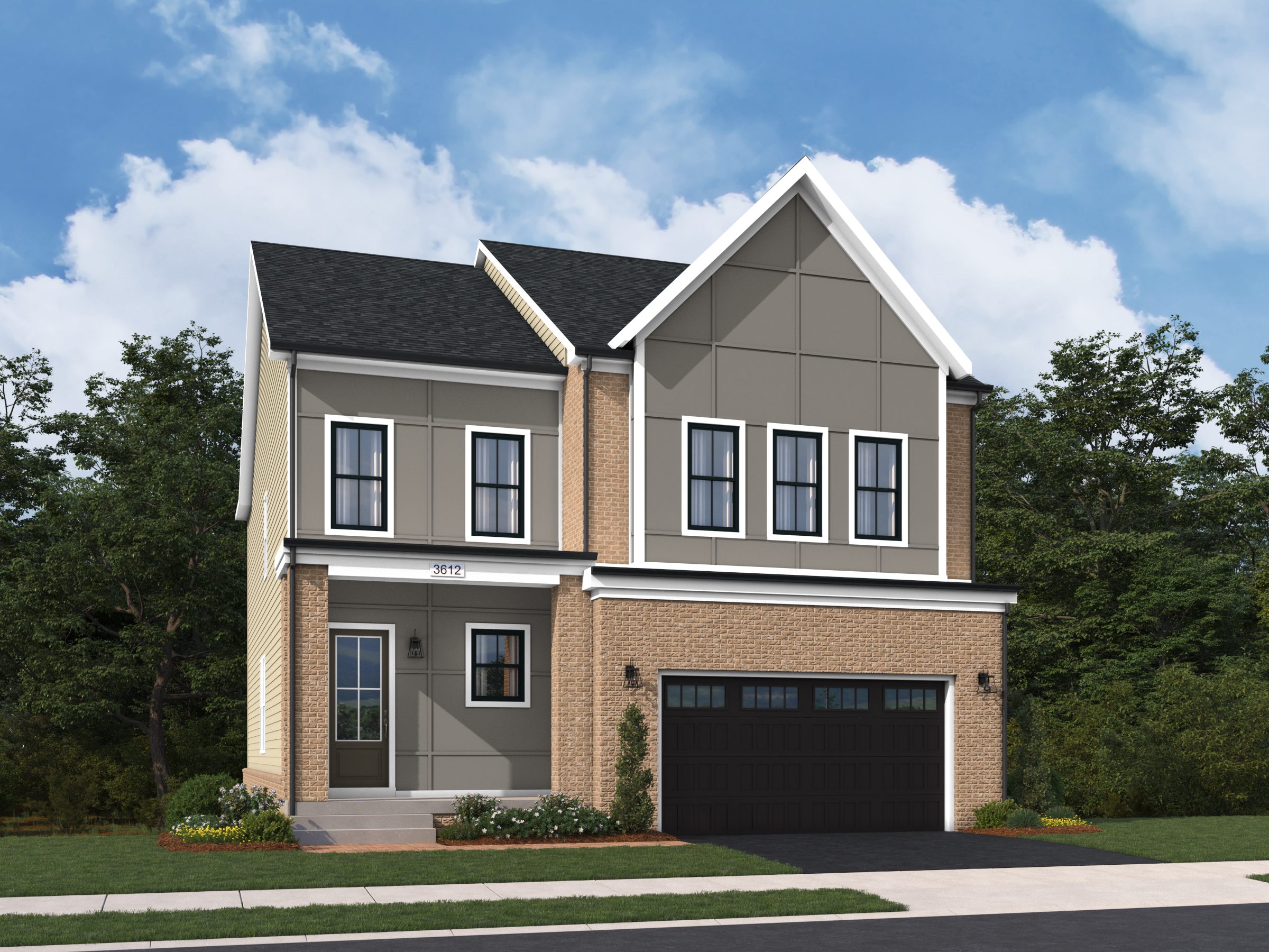 Stone 36-F2 - Homesite 3477, Single Family Home, West Park IV, Located in Brambleton, VA