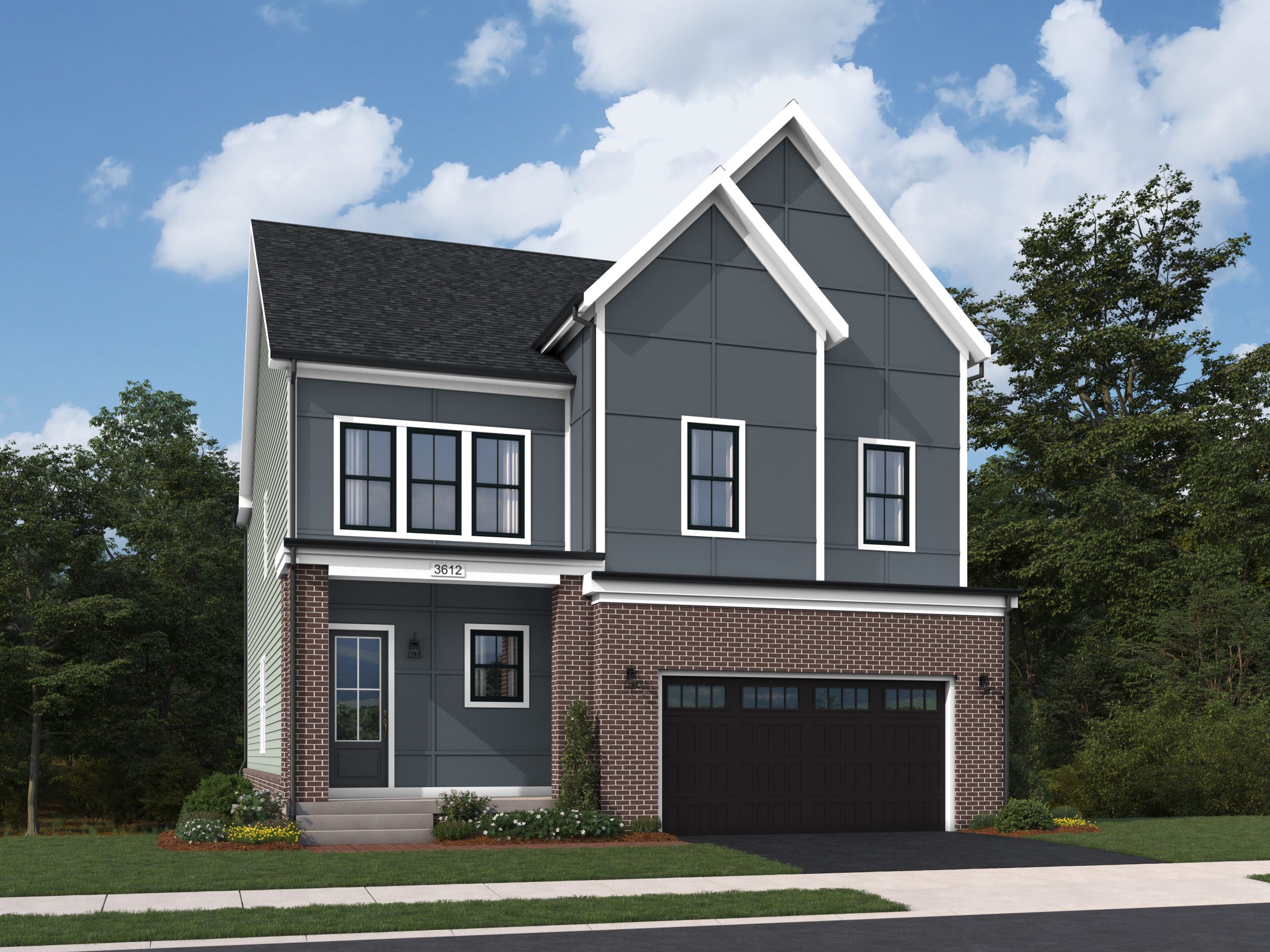 Stone 36-F2 - Homesite 3481, Single Family Home, West Park IV, Located in Brambleton, VA