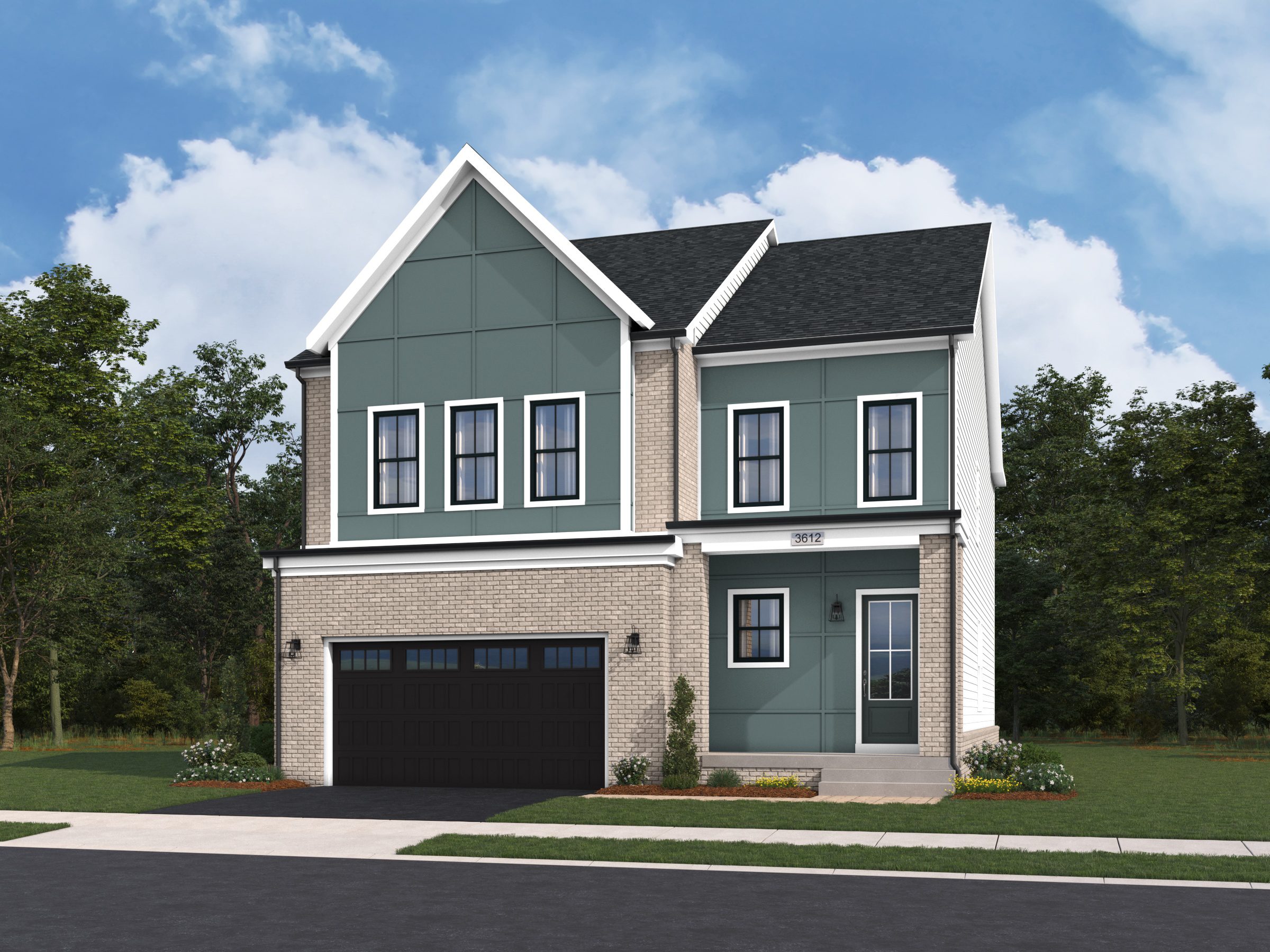 Stone 36-F2 - Homesite 3508, Single Family Home, West Park IV, Located in Brambleton, VA