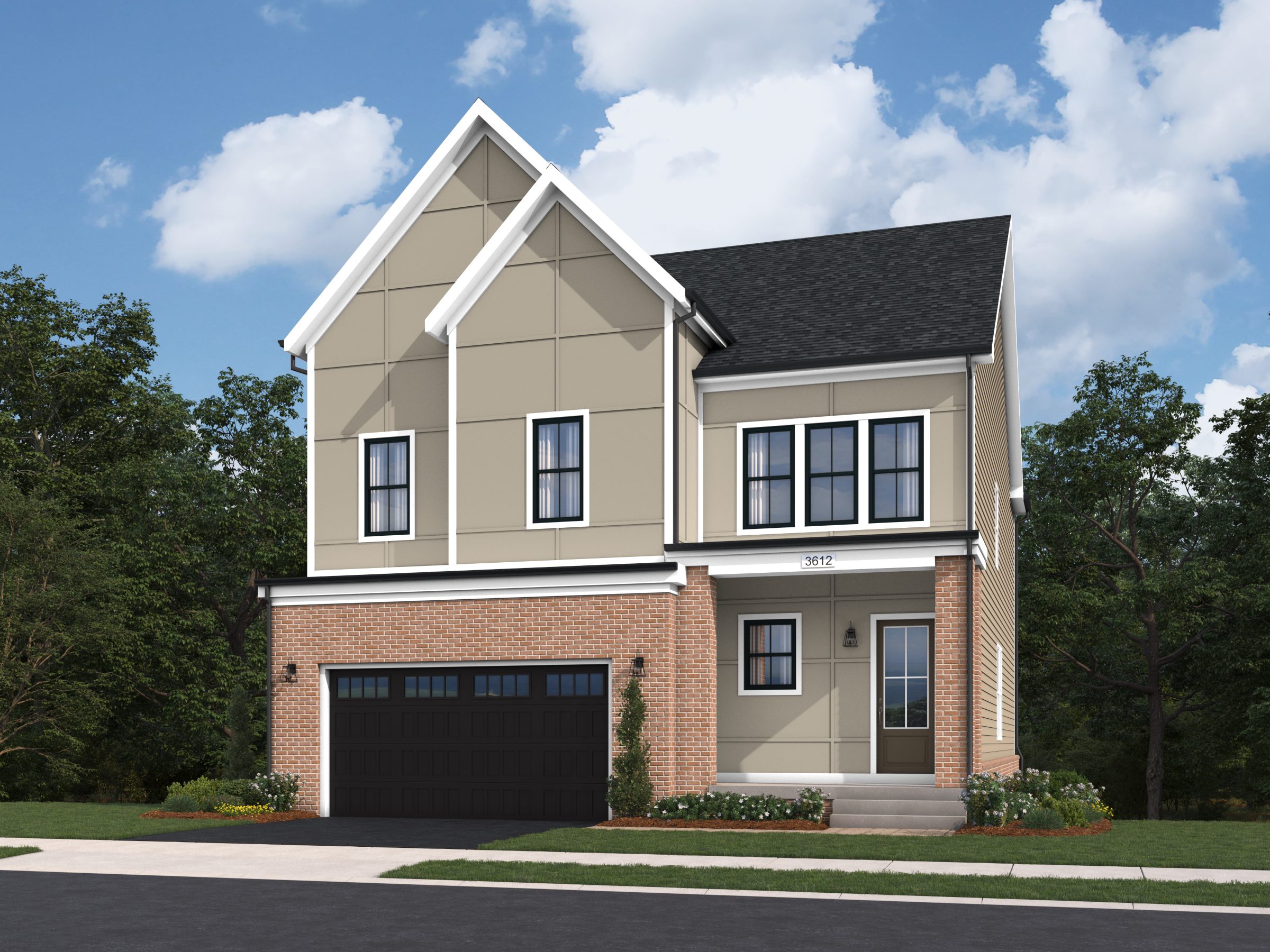 Stone 36-F2 - Homesite 3509, Single Family Home, West Park IV, Located in Brambleton, VA