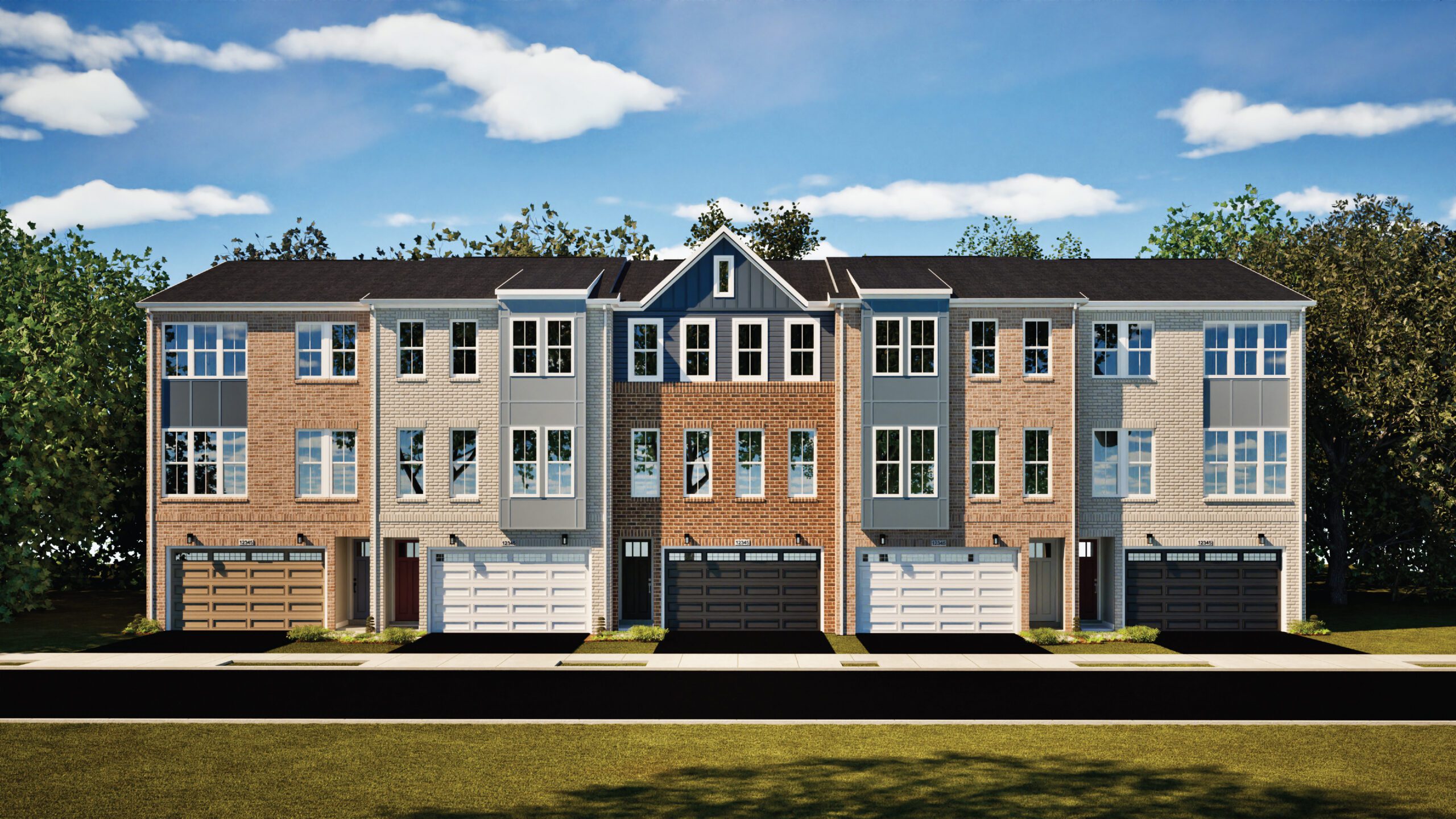 T-22 - Homesites 36-40, Townhome, Niche at Villa Park, Located in Springfield, VA