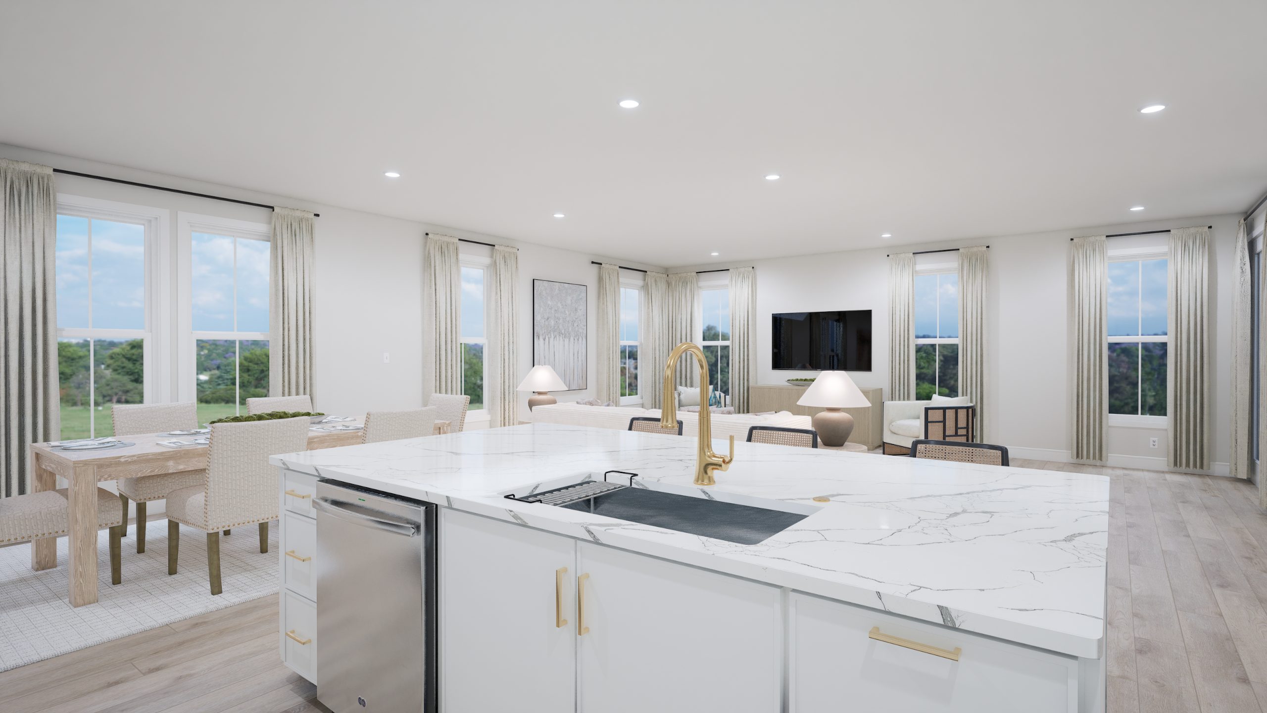 Stone 36-F2 - Homesite 3518, Single Family Home, West Park IV, Located in Brambleton, VA