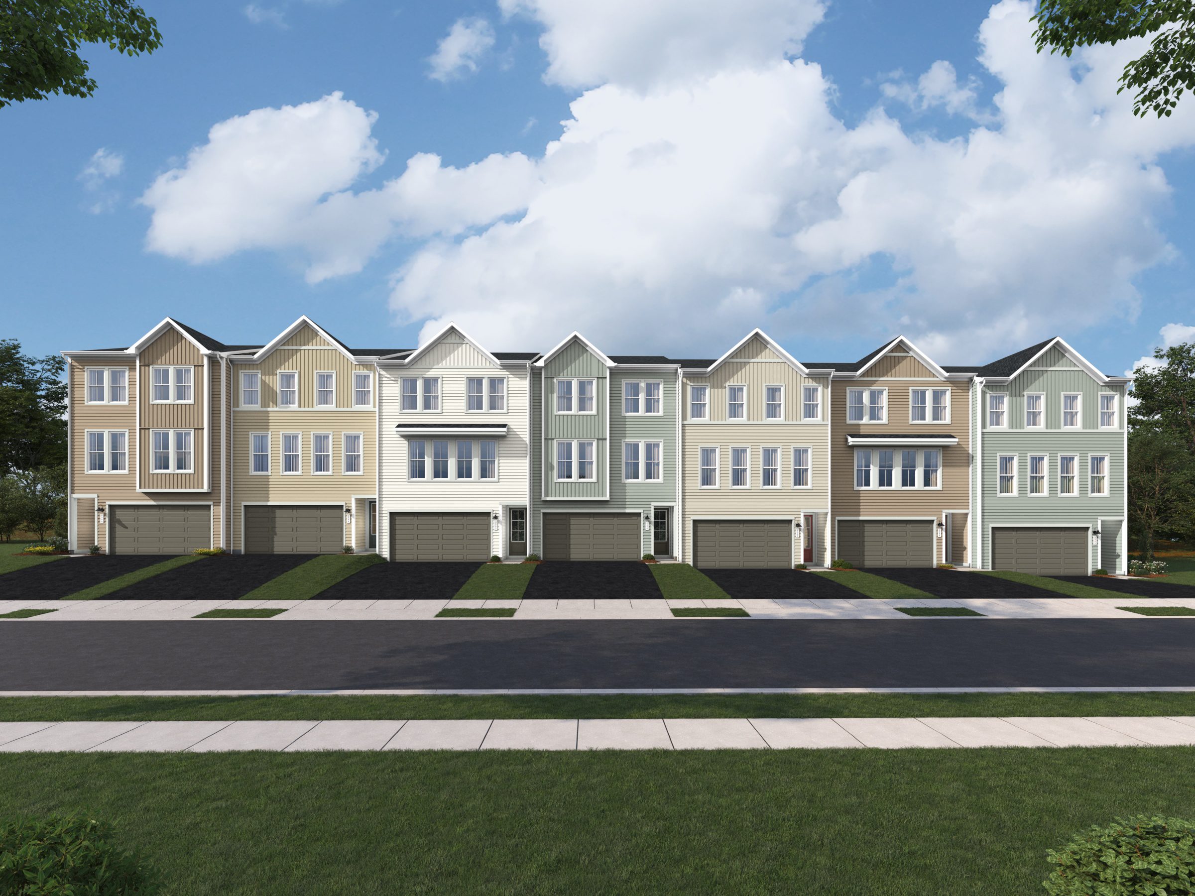 Teagan 24-F2 - Homesite 2353-2359, Townhome, Snowden Bridge, Located in Stephenson, Virginia