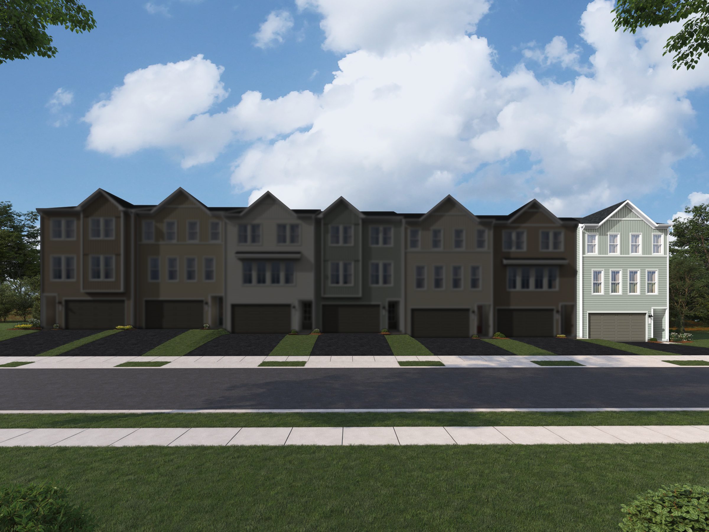 Teagan 24-F2 - Homesite 2353, Townhome, Snowden Bridge, Located in Stephenson, Virginia