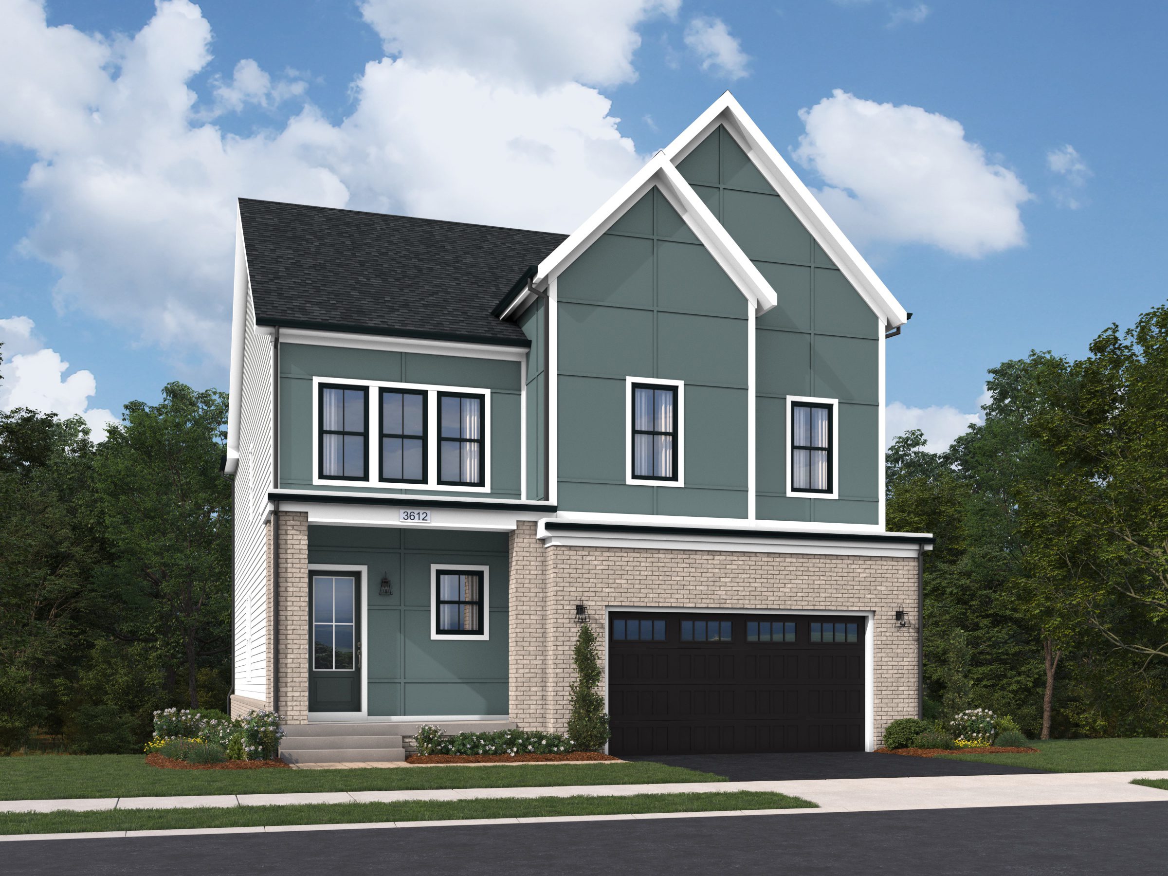 Stone 36-F2 - Homesite 3518, Single Family Home, West Park IV, Located in Brambleton, VA