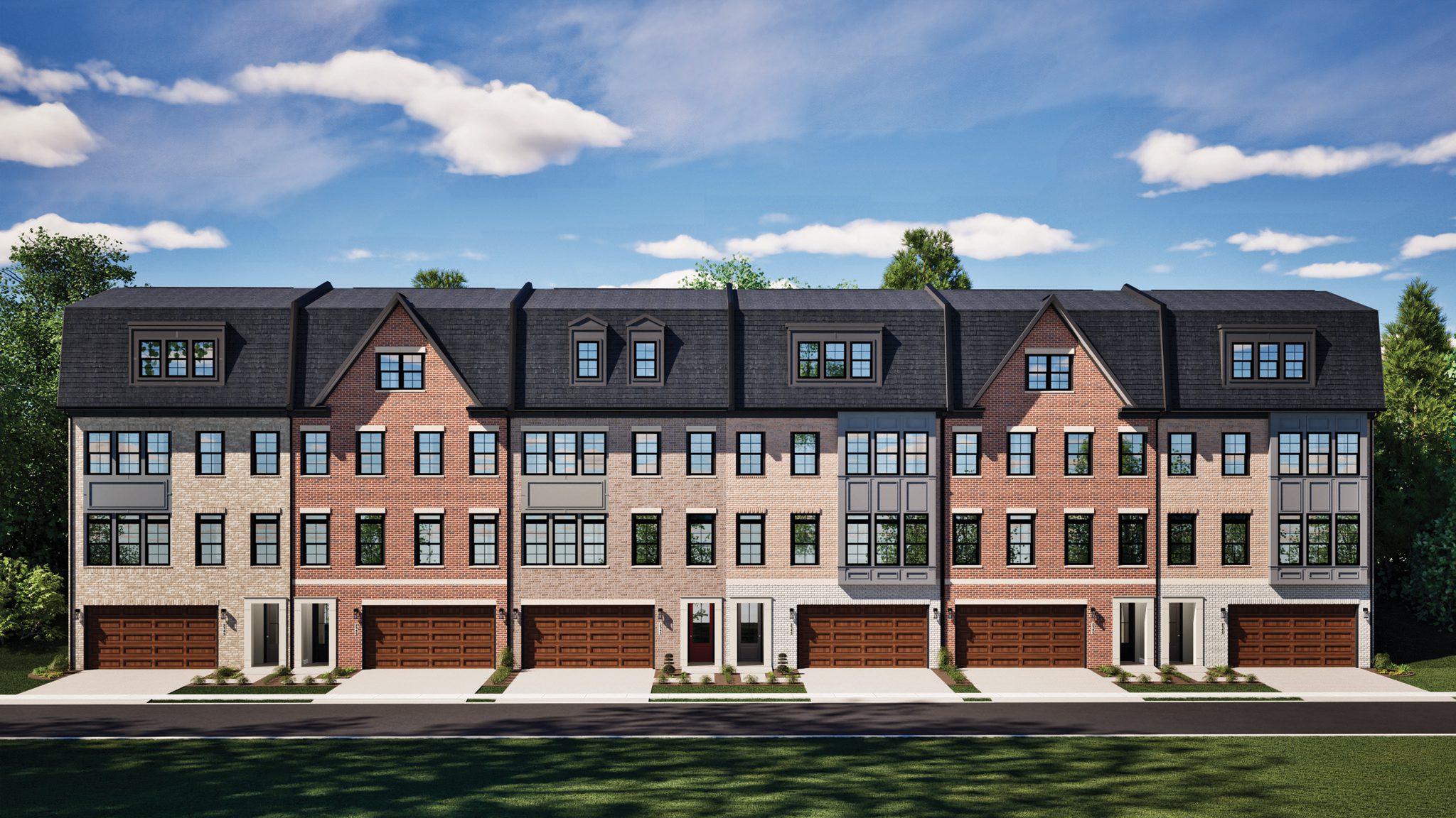 T-27 Homesites 89-94, Townhome, Banner Heights, Alexandria, Virginia