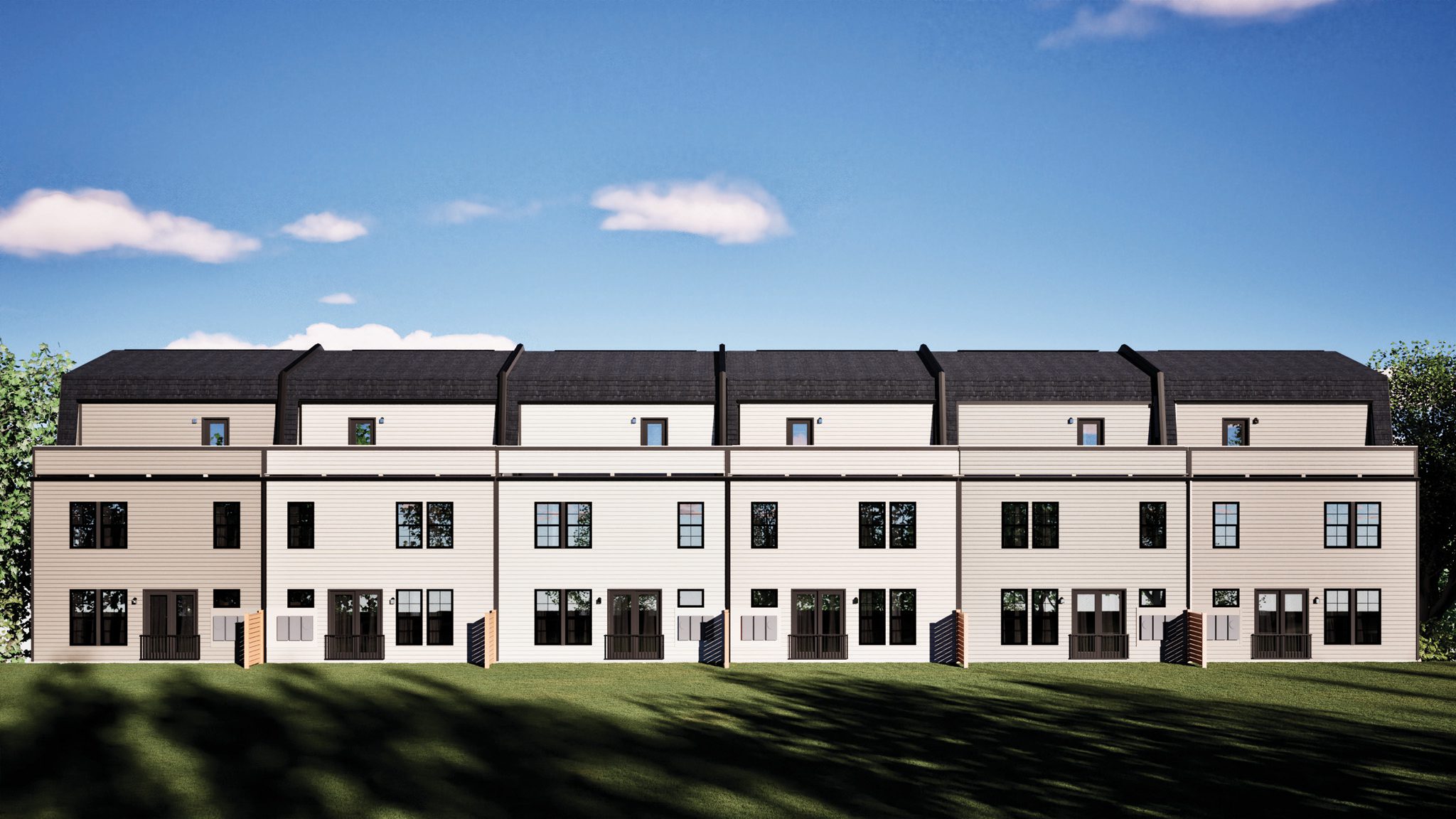 T-27 Homesites 83-88, Townhome, Banner Heights, Alexandria, Virginia