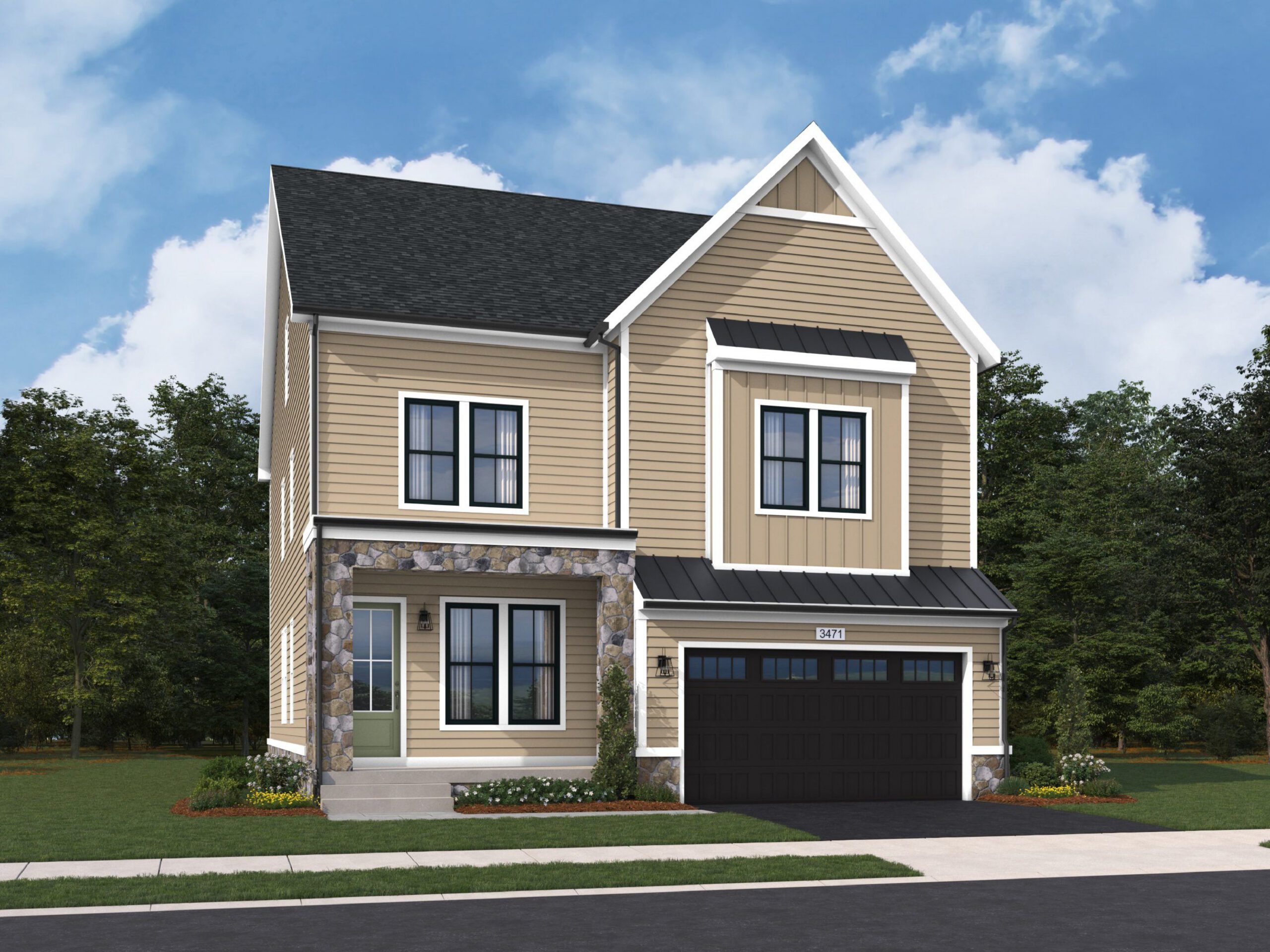 Samson 36-F2 - Homesite 3471, Single Family Home, West Park IV, Located in Brambleton, VA