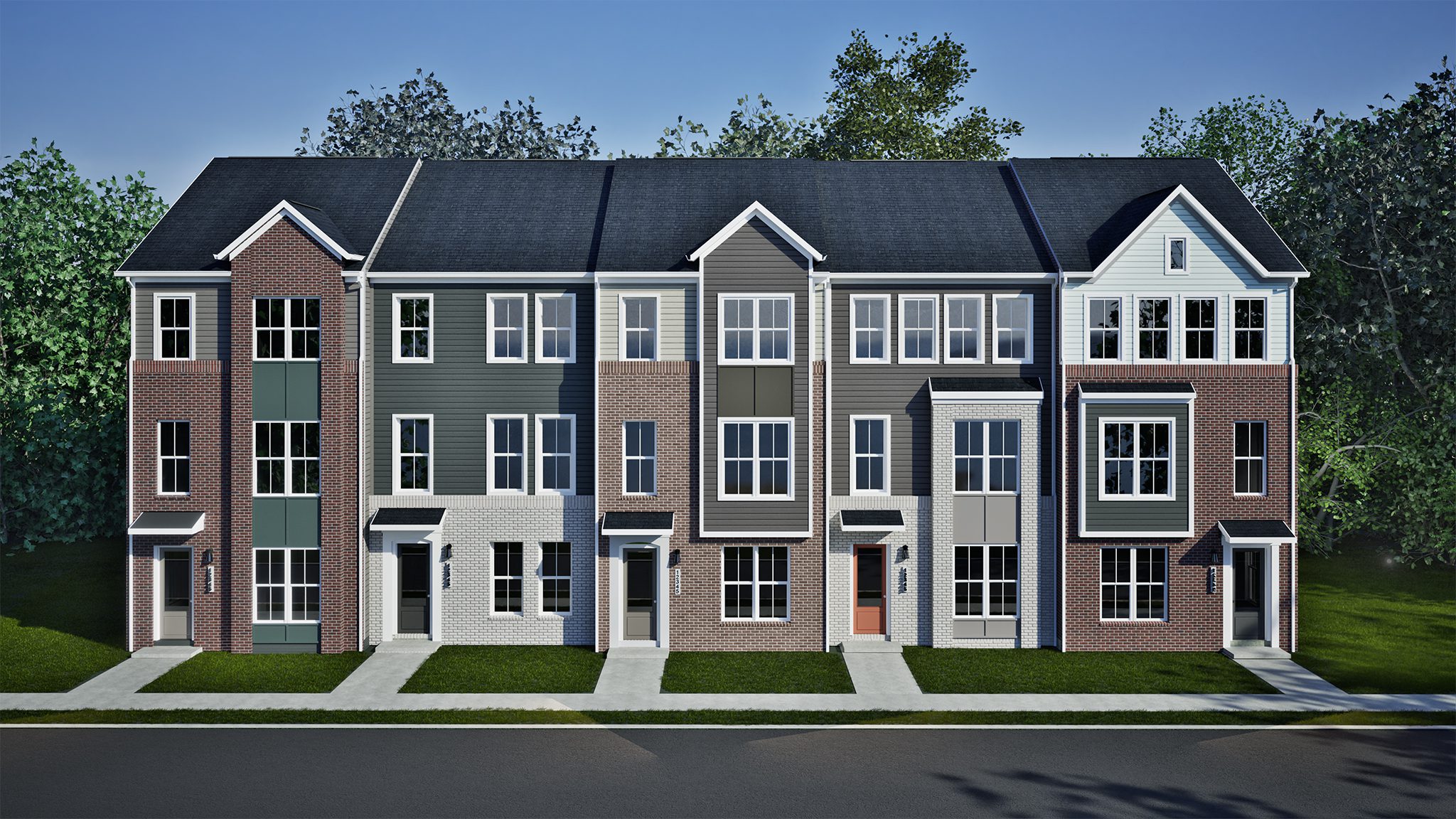 Tyler 20-R2 - Homesite 10-14, Townhome, Ashberry, Located in Manassas, VA